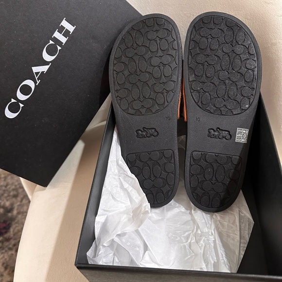 RARE! NIB COACH MICKEY MOUSE SLIDERS SZ 10B - Picture 3 of 4